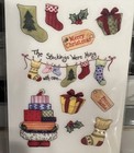 Rub-on Transfers Paper Crafts Hobby Scrapbooking Holiday Vintage Christmas