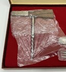 Vintage Mcm Burnco 4 Pc Barware Set Rosewood Stainless Steel Japan Original Box