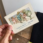 Die Cut Victorian Trade Card London Bridge Is Falling Down Gail   s Best Snuff