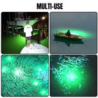 5000000 Lumens 12v 120 Led Green Underwater Fishing Light Lamp Fish Attract