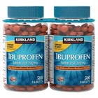 2 Pack Kirkland Signature Ibuprofen 200 Mg  1 000 Tablets pain Reliever New Usa 