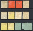 Trinidad   Tobago 1904-7   d - 1 - Sg133-43 Mint Cat   98