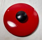 Vintage Bachman Pretzels Counter Country Store Display Container W Metal Lid