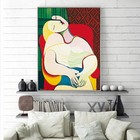 Pablo Picasso Wall Art - The Dream Print Poster - Surrealism Canvas Art Prints