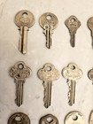 Vintage Lot Keys Padlock House Corbin Yale Master Lion Hudson Hurd More K6