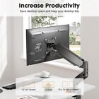 Single Monitor Arm 13  To 32  Adjustable Desk Monitor Stand Mount Black