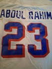 Kansas Jayhawks Game Worn Issued Nike Football Jersey  23 Abdul Rahim Big 12