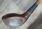 Antique Vtg Spalding Gold Medal Jr Jacobus 3 Dowel Hickory Wood Shaft Golf Club