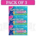 Pack Of 3 - Ga-i con Double Action Tablets -  48 Count Each - exp-12 2026 