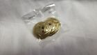 1  Round Gold Star Western Slotted Concho 6 Pack