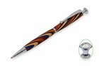 Fancy Lady Slim Pen Kits Woodturning Pen Kits Pen Making In Chrome Gold Bp394 