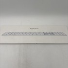 Apple Magic Wireless Keyboard With Numeric Pad - Lightning Port - Mq052ll - New