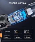 Ewemax Car Vacuum Portable Cordless High Power Suction Blower Handheld Vacuum