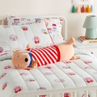 Dog Kids  Long Weighted Plush Throw Pillow Tan - Pillowfort