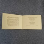 Vintage 1973 Chesapeake And Ohio Railway Retirement Dinner Invitation Card