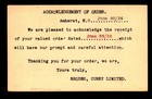 Canada 1924 Uprated Admiral Postal Card   Halifax   Camp Rpo - L30586