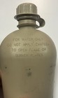 Military Canteen  Plastic Water Bottle Metal Base In Pouch