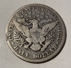 1899 Barber Liberty Head Half Dollar 50c Silver Business Strike Philadelphia