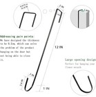 12  Wreath Hangers For Front Door  2 Pack Wreath Door Hanger  Non Scratch   