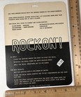 Vintage 1982 Ozzy Osbourne Rock On See Thru Decal Sticker Classic Logo Moc Nos