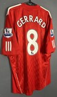 Men Fc Liverpool 2010 2011 Steven Gerrard 8 Soccer Football Shirt Jersey Size Xl