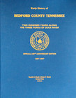 Early History Bedford County Tennessee 1807-2007 200th Anniv Ed Signed Hc Marsh