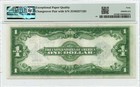 1923  1 Silver Certificate Changeover Pair Fr  237 238 Pmg Ef40 Epq Gcc Green