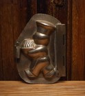 Antique Two Part Chocolate Mold Of A Sweet Pastry Chef Baker By Hans Bruhn   Co