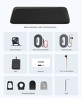 Auto-vox Oem Rear View 2k Mirror Camera With Carplay 9 36  Touch Screen Dash Cam