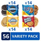 Oreo Original  Oreo Golden  Chips Ahoy   Nutter Butter Cookie 56 Snack Packs