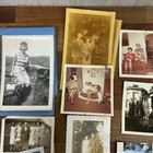 Ephemera Photos Black White Vintage 60s Collection Lot Family Christmas Couple