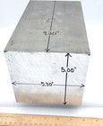 Aluminum Block 7050 T7451 Milling Machining Lathe Metal 9 2  X 5 0  X 5 3  25lbs
