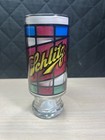 Set Of 6 Anchor Hocking 1970s Vintage Stained Glass Beer Glasses