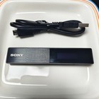 Sony Icd-tx650 Ultra-slim Digital Voice Recorder 16gb Black - Used   English