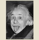 Albert Einstein Photo Portrait 1951 Famous Inventor physicist  Funny Photo
