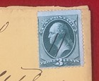Confederate Vice-president Alexander H  Stephens Cover With Docketed Reverse