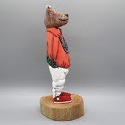Navajo Folk Art-handmade Navajo Mountain Lion By Pernell Yazzie-native American