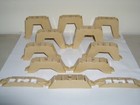 A c  Gilbert American Flyer Autorama Slot Car 12 Piece Ramp Set