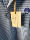 Kittansett Club Men s Peter Millar Blue Striped Golf Shirt