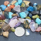 Extra Quality Premium Small Tumbled Stone Mix  by The Ounce Or Pound  Wholesale