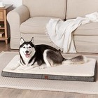  Orthopedic Dog Bed For Large medium small Dogs  Xx-large  47 x29 x3   Beige