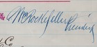 William Rockefeller - Manuscript Document Signed 11 1988 With Co-signers