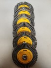 Dewalt Dw 49202b 6  X 5 8-11  Carbon Stringer Wheel   020 Wire 6 Pack