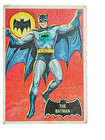 1966 Batman Card  1 Survivor Collection Vintage Topps Bat Logo Rookie Era
