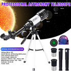 Telescope 70mm Aperture 300mm 15x-150x Astronomical Refractor Telescope For Kids