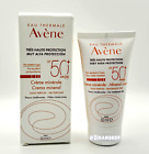 Avene Very High Protection Mineral Cream Spf50  Lightly Tinted 50ml Exp 04 2027