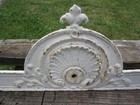 Antique Cast Iron 1900 s Half Moon Elevator Lift Floor Indicator Large   