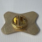 Vintage Miller High Life Bowtie Logo Brewery Beer Enamel Lapel Hat Pin Plain Bac