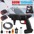 Wireless High Pressure Car Washer Portable Car Wash Cleaner Machine Water Gun A1