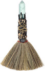 Witch Crystal Altar Broom - Witchcraft Supplies Wiccan Decor Snake Altar Supplie